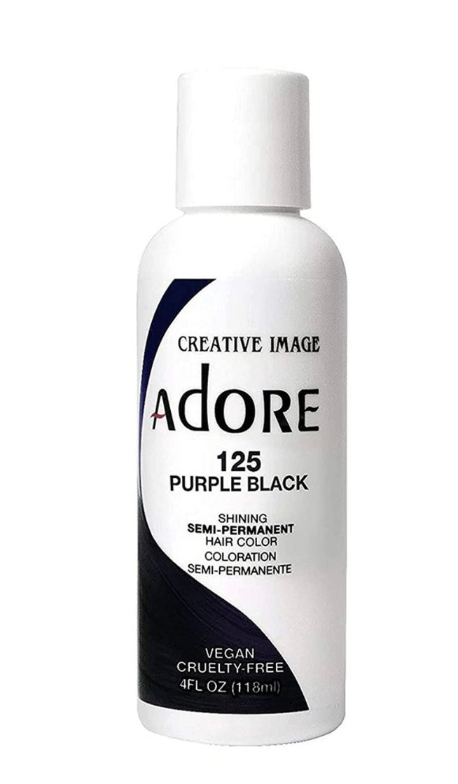 Adore Purple Black Semi Permanent Hair Dye