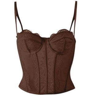 Coffee Brown Corset