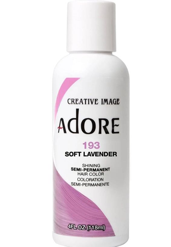 Adore Soft Lavender Semi Permanent Hair Dye